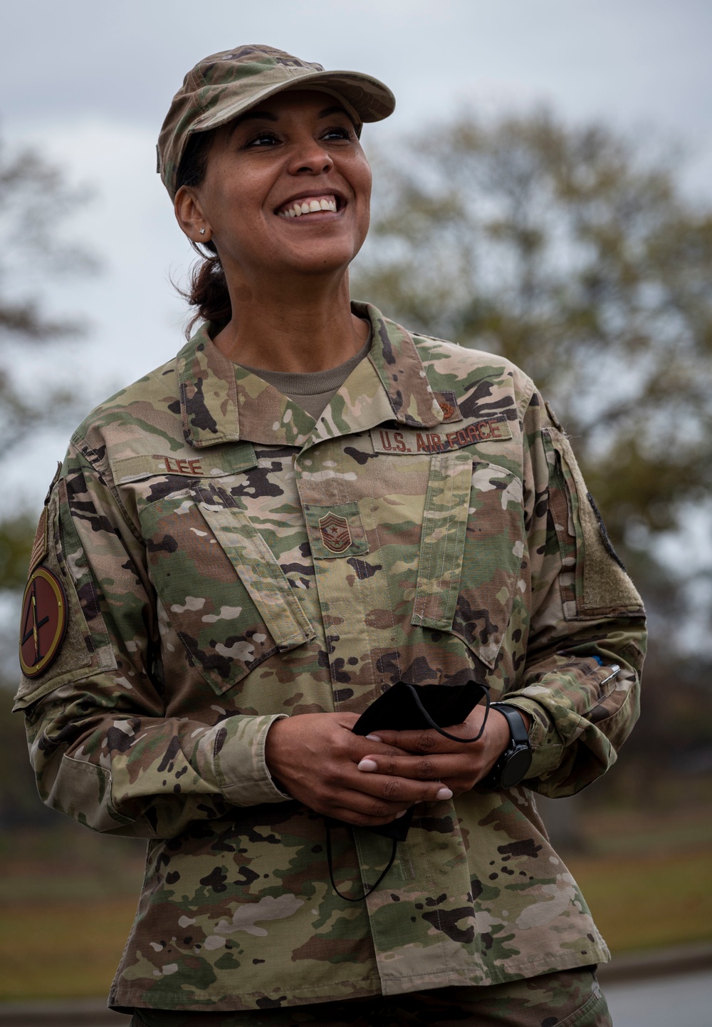 SJAFB hosts 15th AF Command Chief