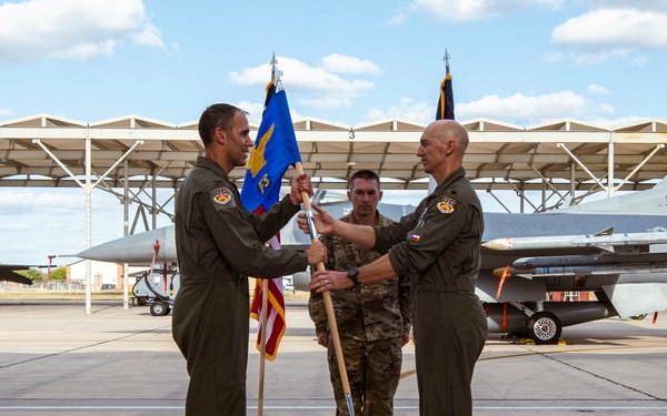 182nd Fighter Squadron Change of Command