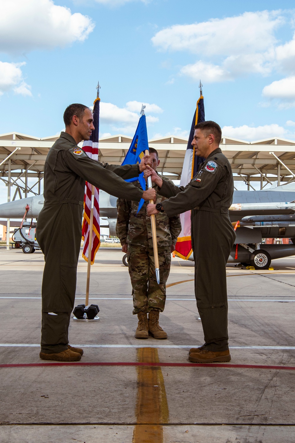182nd Fighter Squadron Change of Command