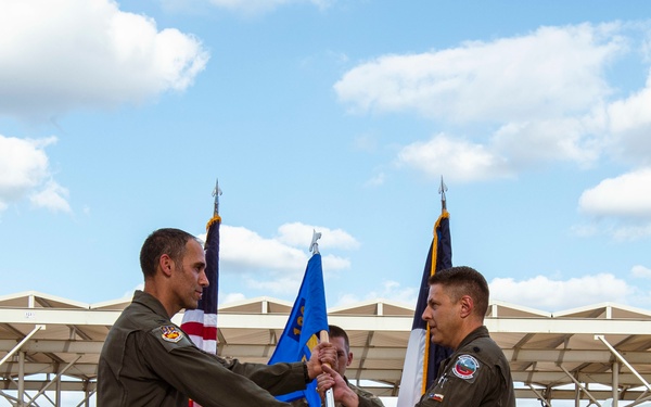 182nd Fighter Squadron Change of Command