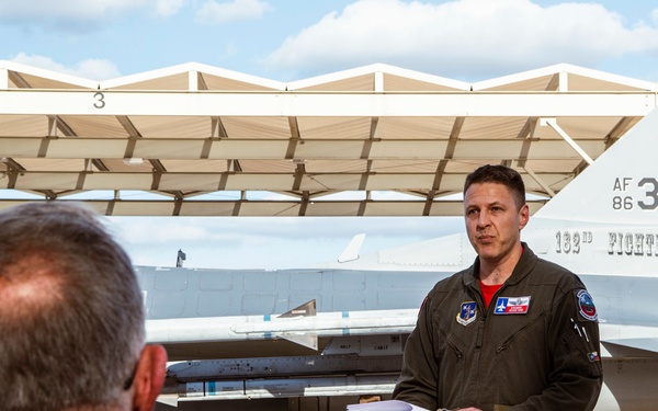 182nd Fighter Squadron Change of Command