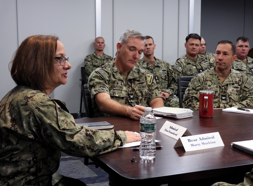 Vice Chief of Naval Operations visits Navy submariners in Connecticut