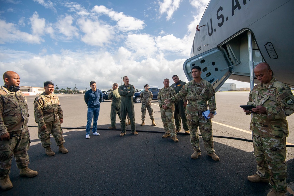 624 RSG Total Force Integration connections with  Hawaii Air National Guard