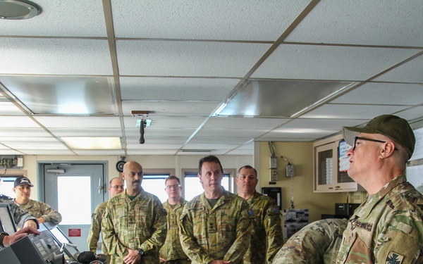 Senior leaders from the Australian Defence Force tour LSV3 during Koolendong 22.