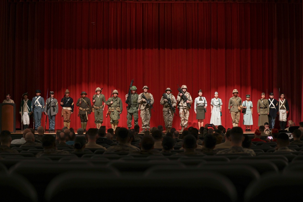 Cake cutting ceremony commemorates 247th Marine Corps birthday