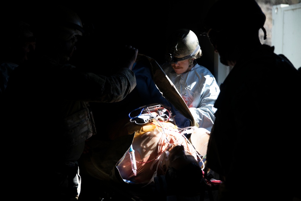 Operation Firebreak: Marines, sailors conduct lifesaving medical training.