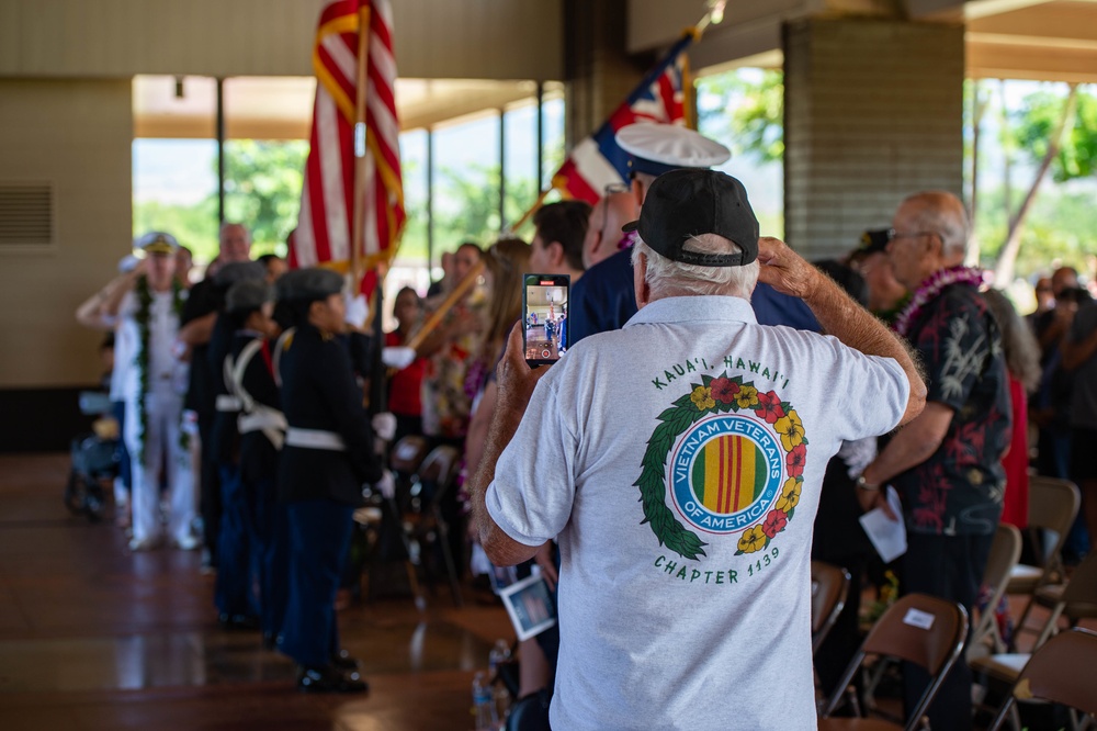 Pacific Missile Range Facility (PMRF) Participates in Veterans Day Ceremony