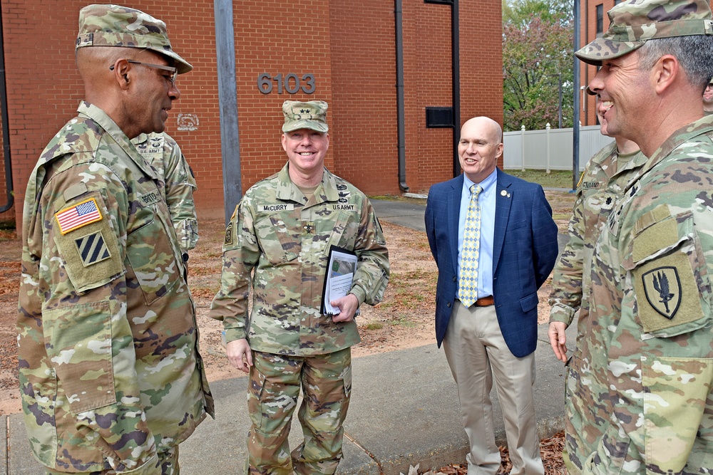 Gen. Brito Visit to Aviation Center of Excellence