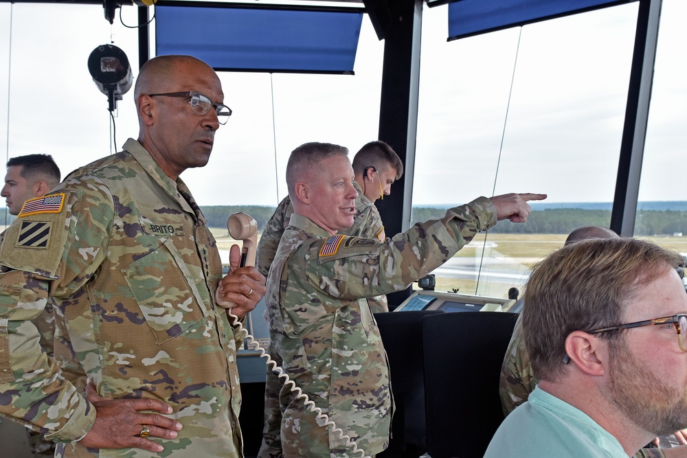 Gen. Brito Visit to Aviation Center of Excellence