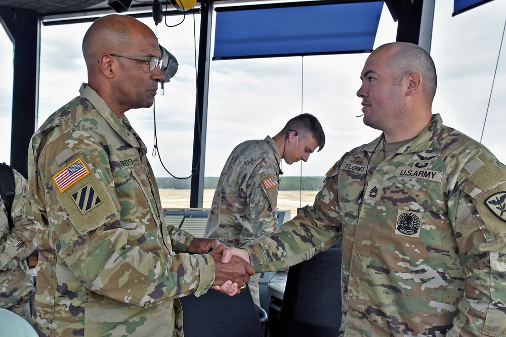 Gen. Brito Visit to Aviation Center of Excellence