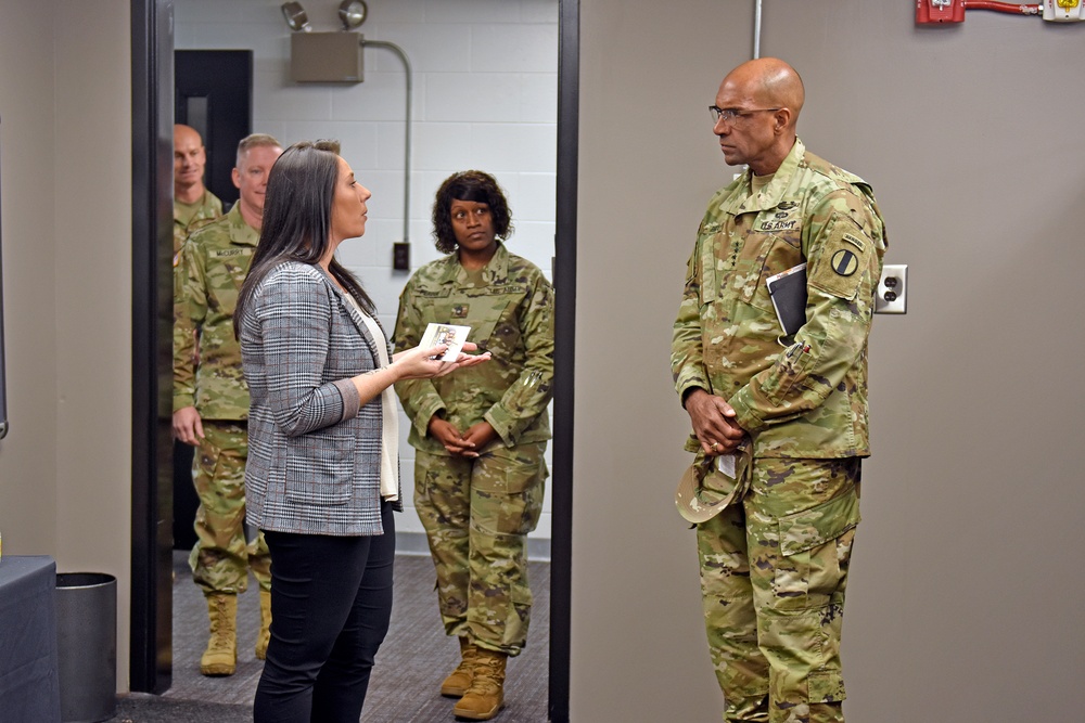 Gen. Brito Visit to Aviation Center of Excellence