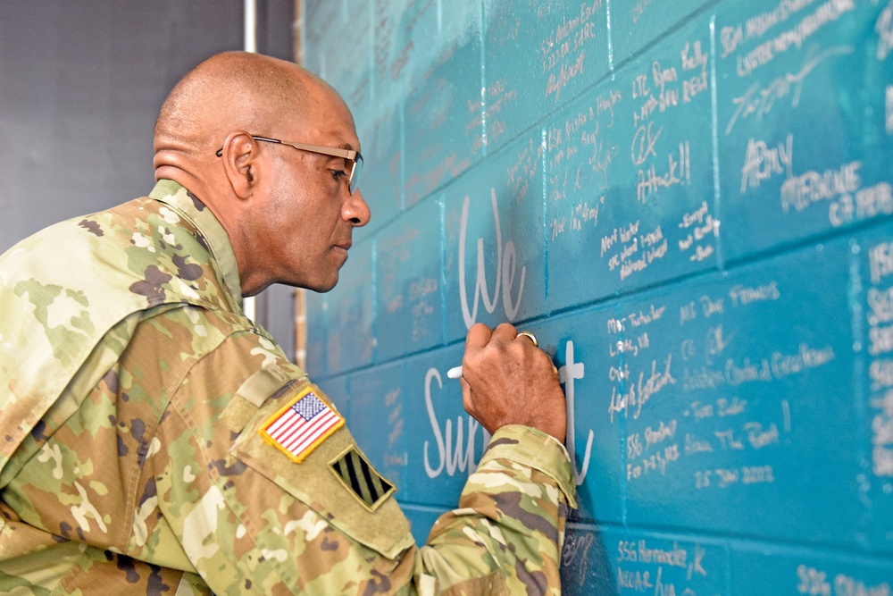 Gen. Brito Visit to Aviation Center of Excellence