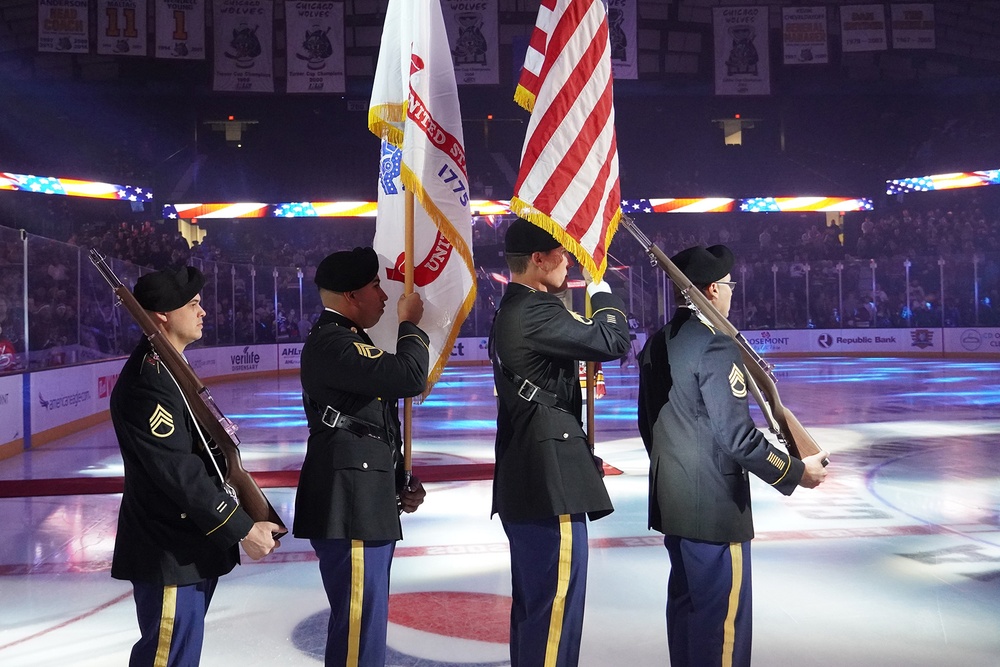 DVIDS - Images - Chicago based service-members take the field at