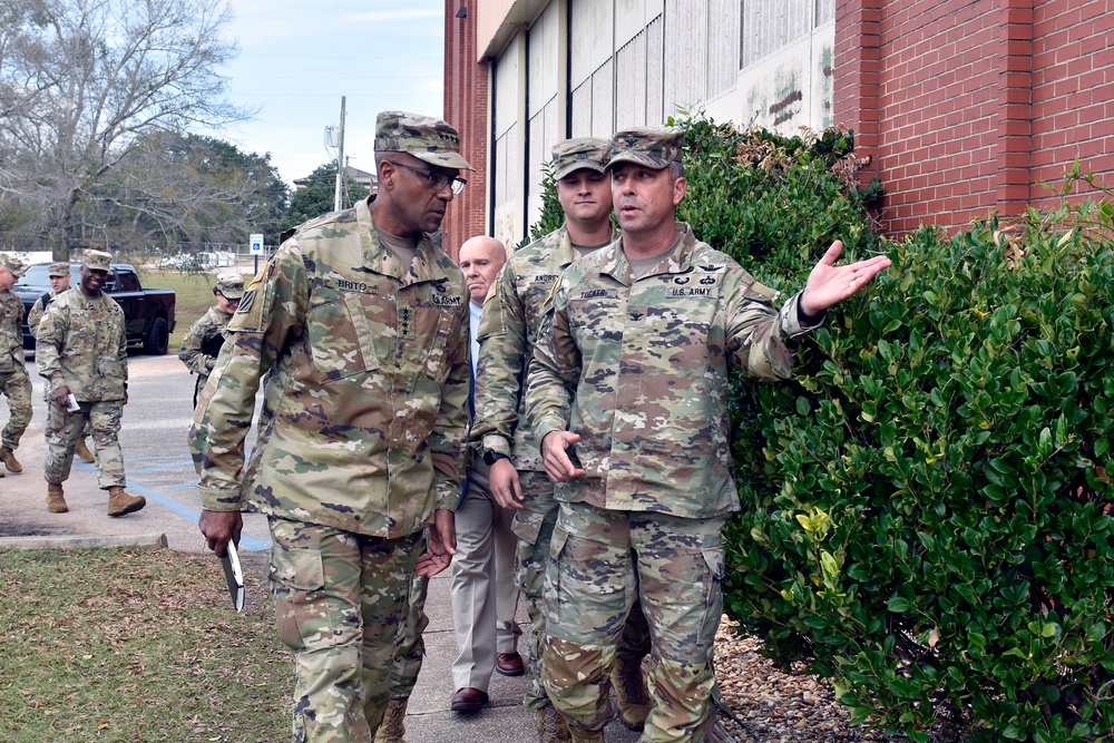 Gen. Brito Visit to Aviation Center of Excellence