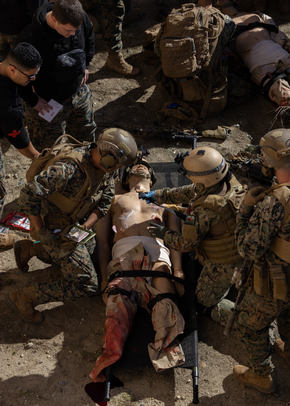 Operation Firebreak: Marines, sailors conduct integrated medical training
