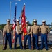 VMU-1 Color Guard performs at James B. Rolle Elementary