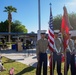 VMU-1 Color Guard performs at James B. Rolle Elementary