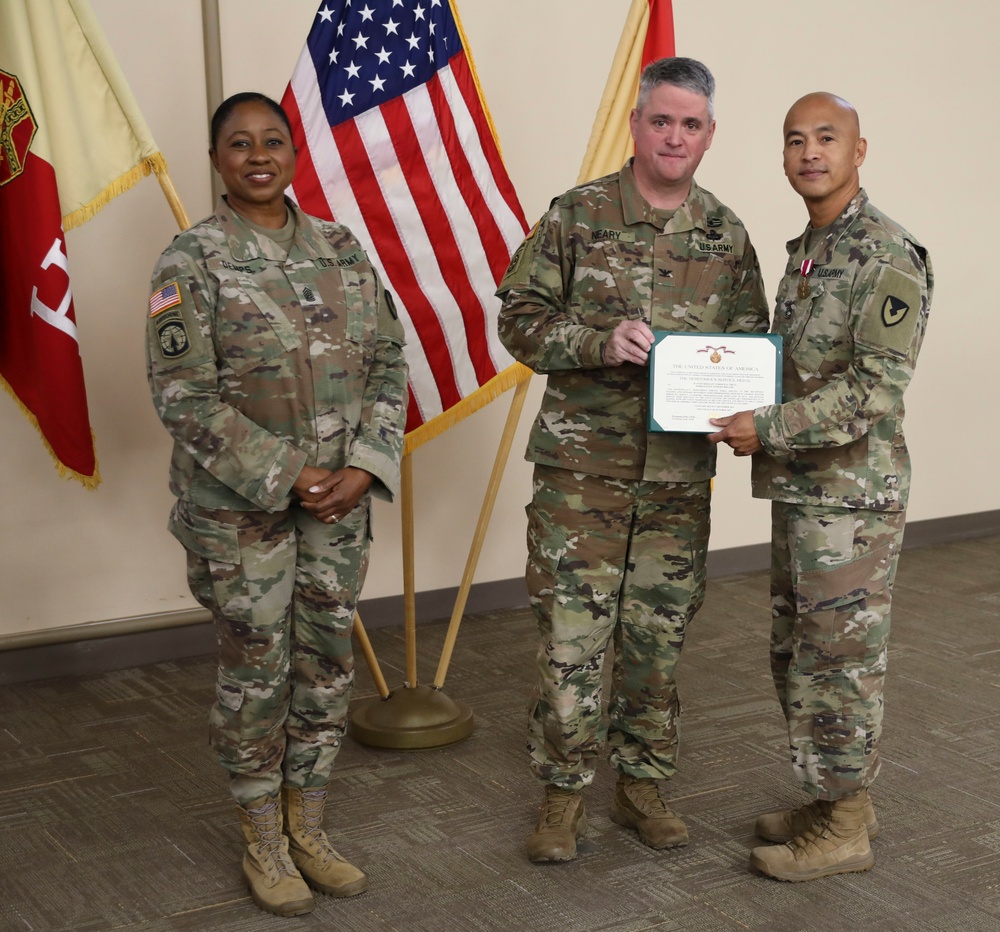 642nd Regional Support Group end of tour