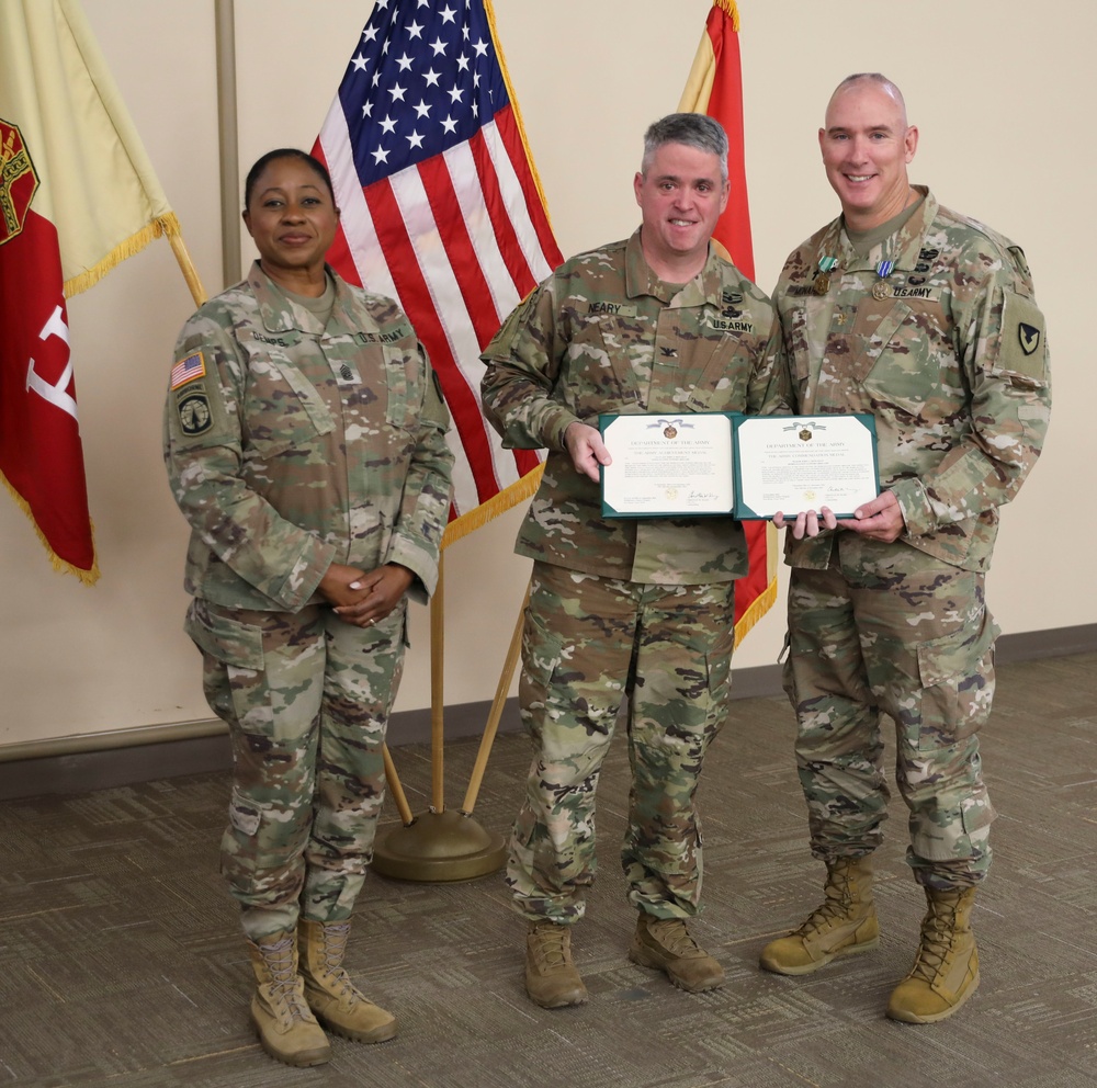 642nd Regional Support Group end of tour