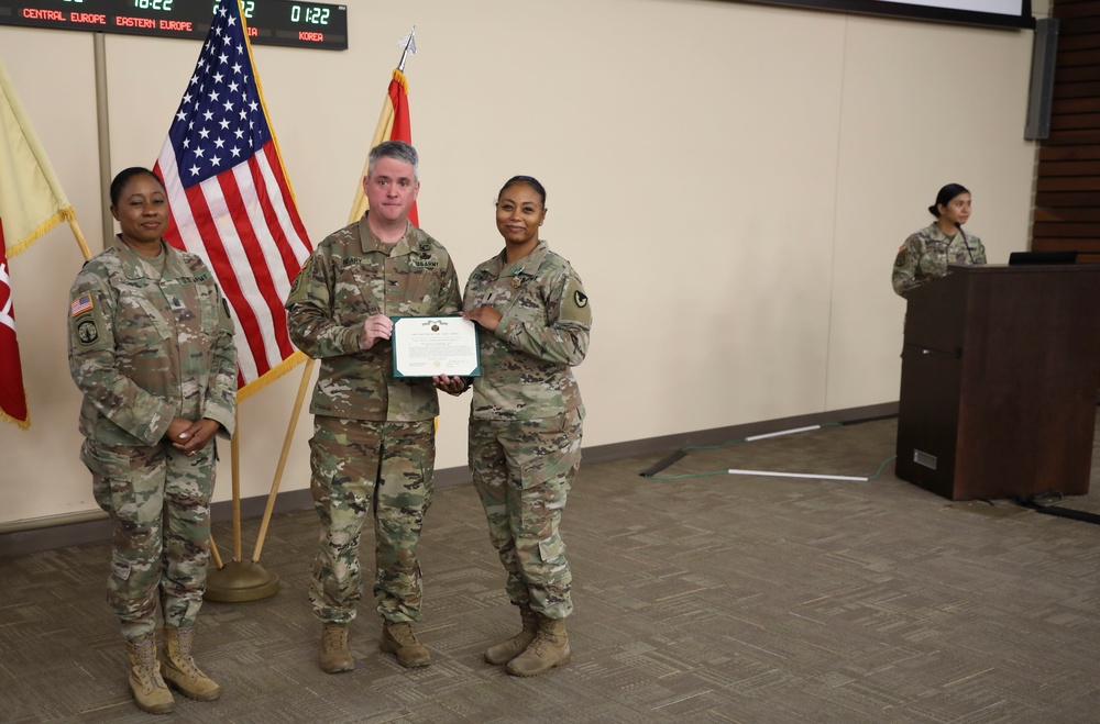 642nd Regional Support Group end of tour