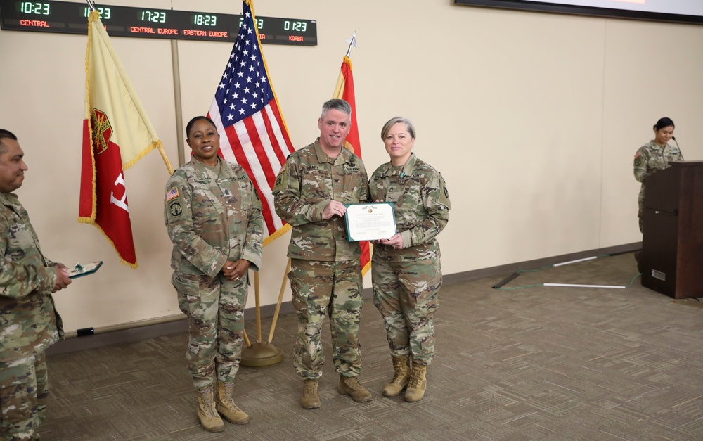 642nd Regional Support Group end of tour