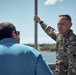 The 8th Theater Sustainment Command’s Commanding General, Maj. Gen. Jered P. Helwig, hosts Congressional Staff Delegates on a visit aboard LSV4