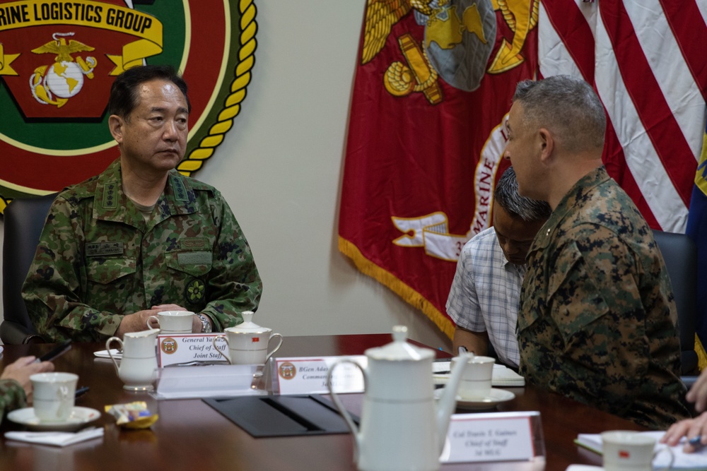 KEEN SWORD 23: JGSDF and USMC Leaders Discuss Joint Interoperability