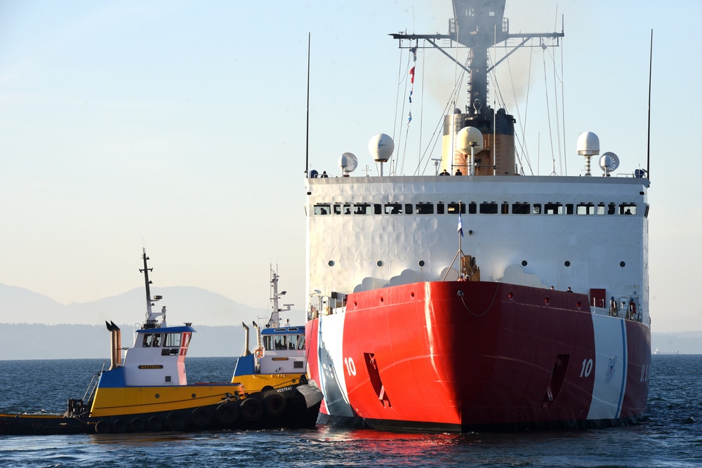 America's only heavy icebreaker departs Seattle; bound for Antarctica