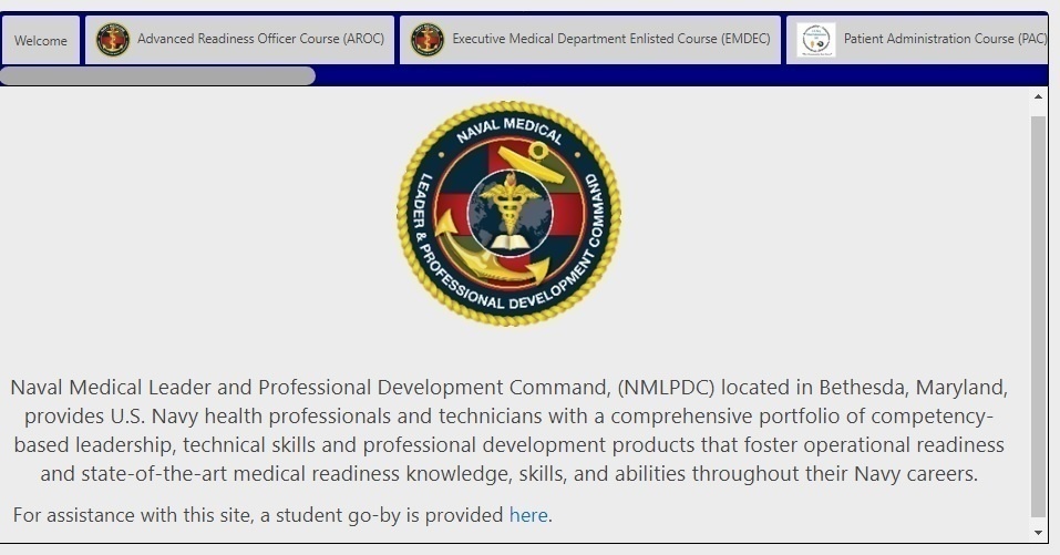 The Academic Programs Directorate at Naval Medical Leader and Professional Development Command completed a business re-engineering project focused on optimizing the course registration process for students