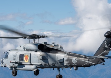 Warlords Conduct Flight Exercise Near Mount Fuji