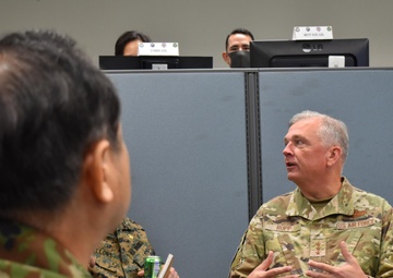 USFJ, JJS Leadership Visit Ex. Keen Sword Bilateral Operations Cell