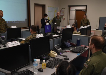 USFJ, JJS Leadership Visit Ex. Keen Sword Bilateral Operations Cell