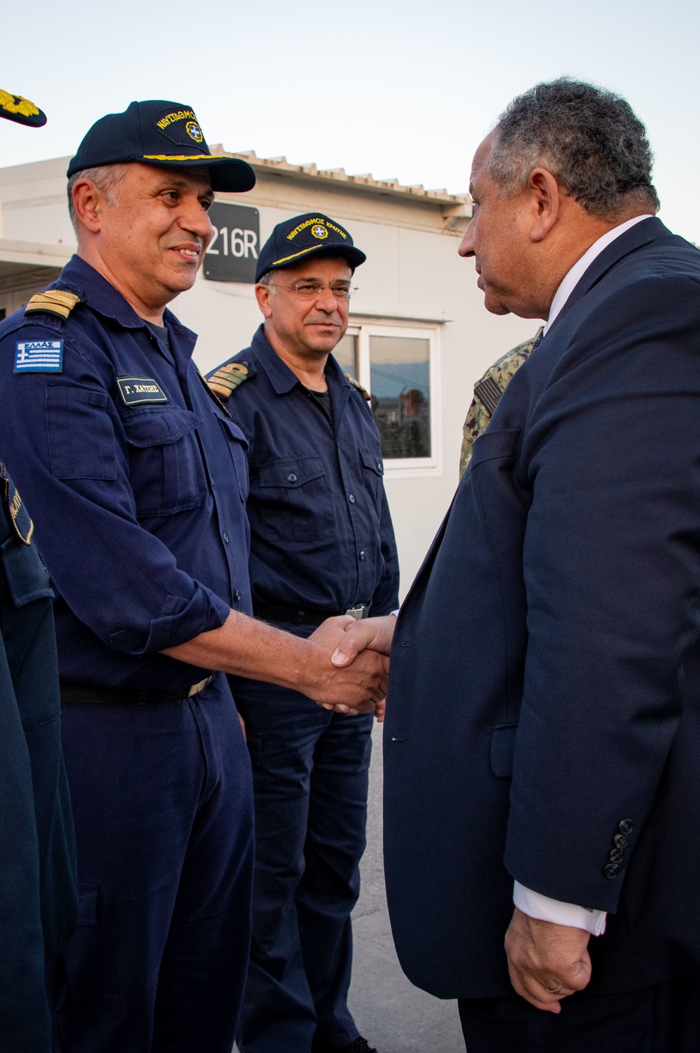 SECNAV Visits Team Souda