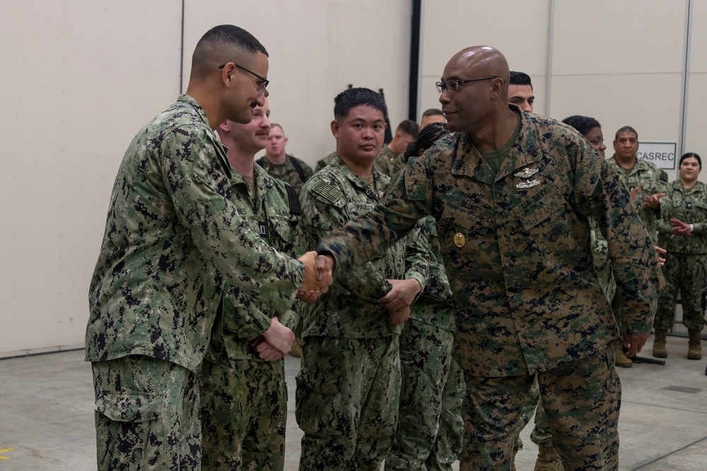 III MEF Leaders recognize Sailors