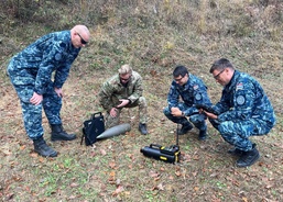 Explosive Ordnance Disposal Team Completes Humanitarian Mine Action