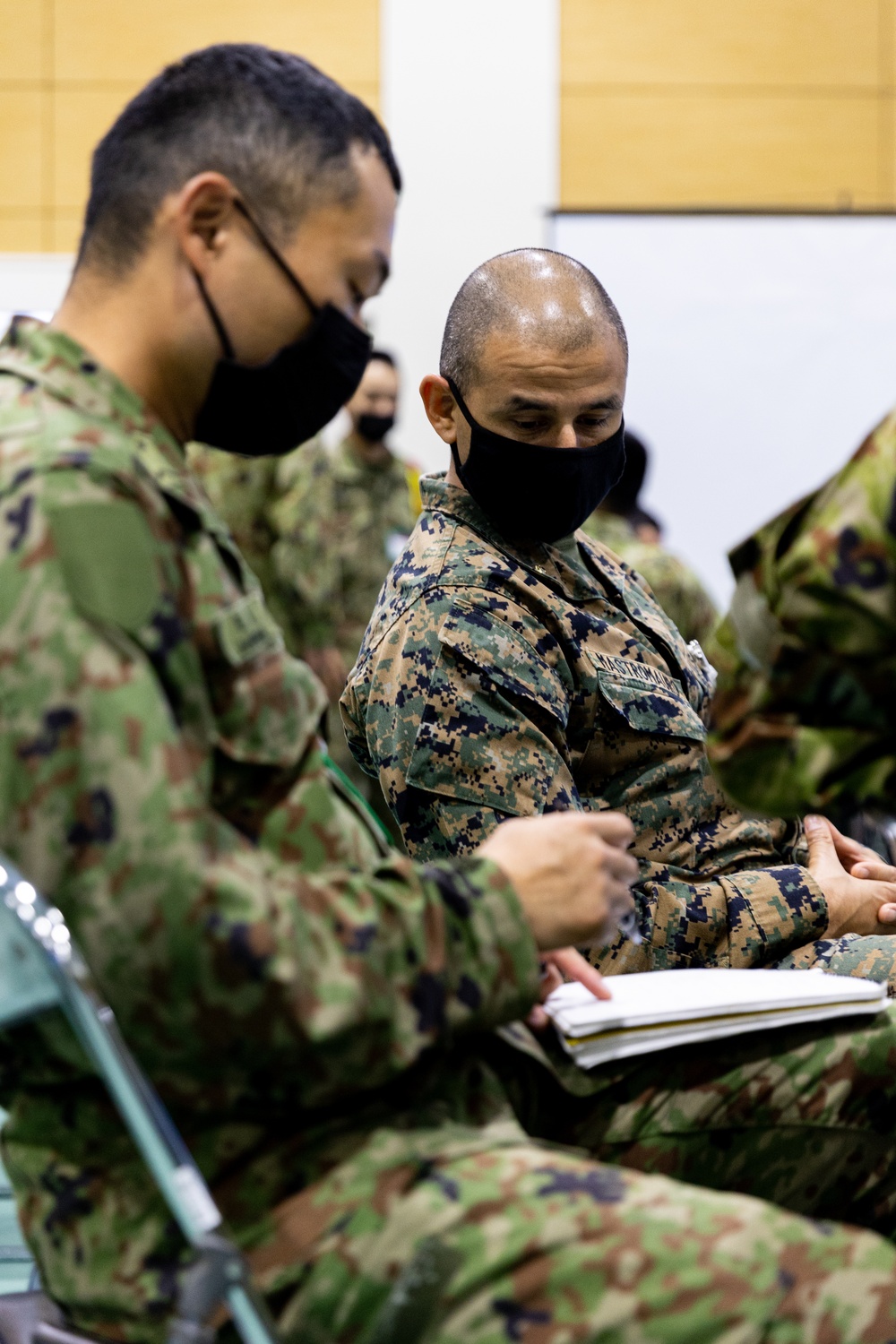 Bilateral Ground Tactical Coordination Center Yonaguni during Keen Sword 23