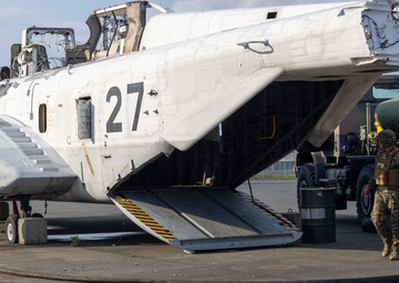 Exercise Active Shield 2022: US Marines conduct an aircraft recovery operation