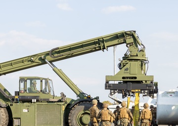 Exercise Active Shield 2022: US Marines conduct an aircraft recovery operation