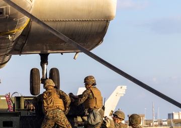 Exercise Active Shield 2022: US Marines conduct an aircraft recovery operation