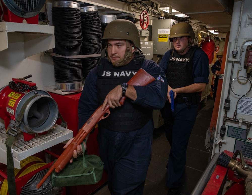 USS Nitze Daily Operations