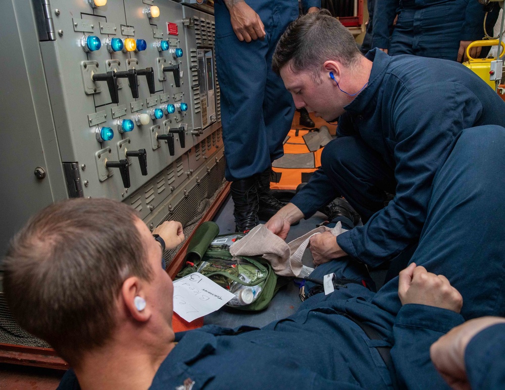 USS Nitze Daily Operations