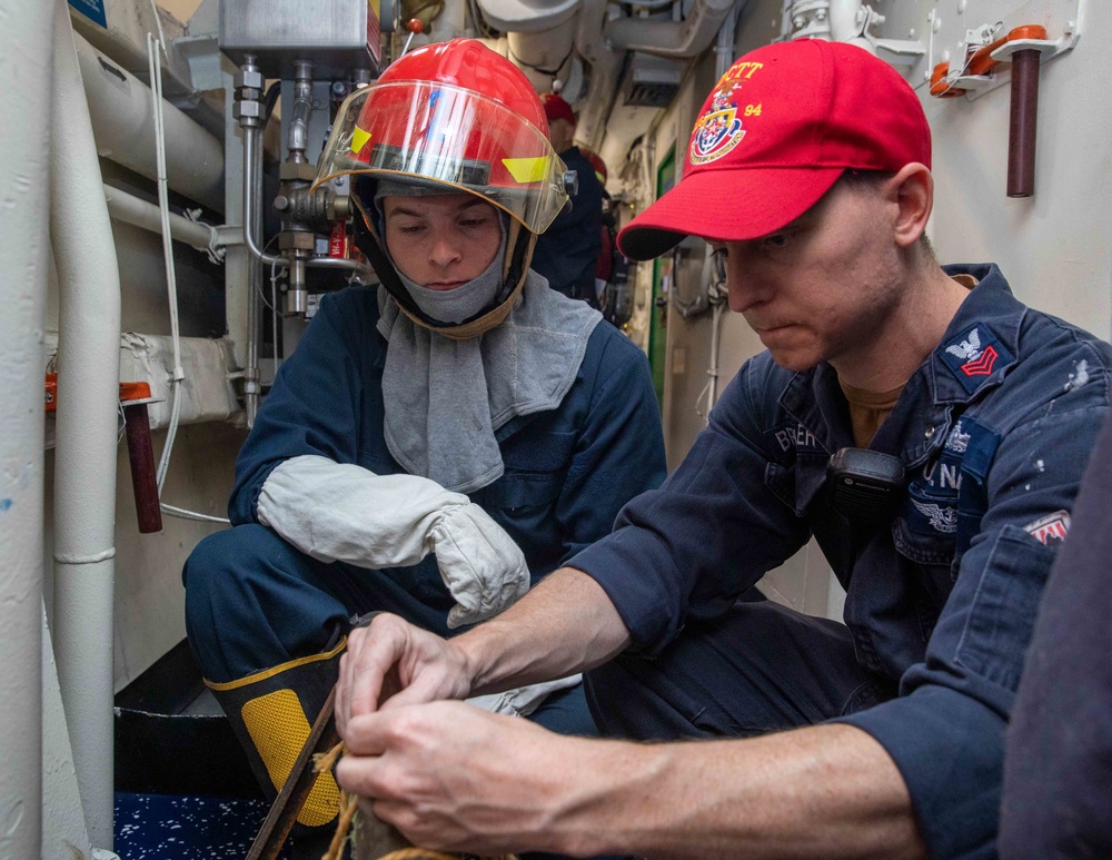 USS Nitze Daily Operations