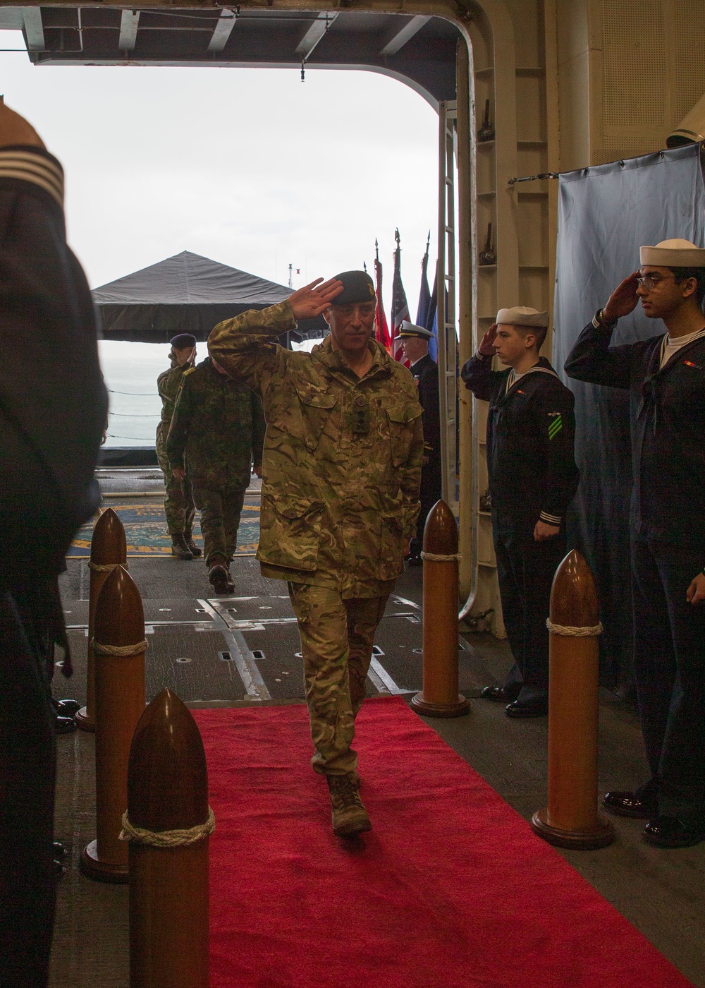 SACEUR Arrivals