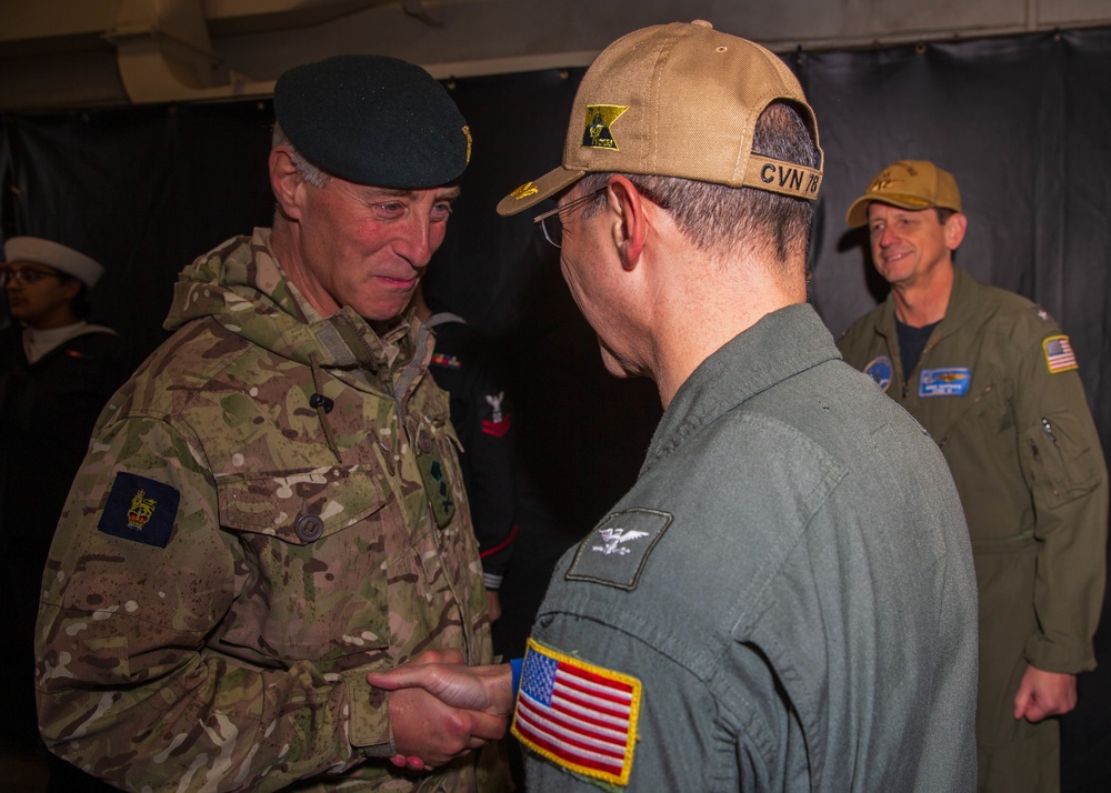 SACEUR Arrivals