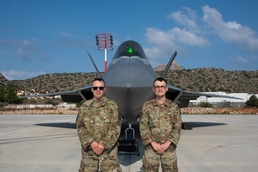 673rd CS ACE Expeditionary Communications team supports 90th EFS in EUCOM AOR