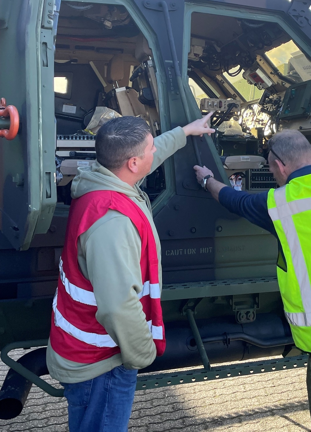 Marine continues his service as Army civilian at APS-2 worksite in the Netherlands