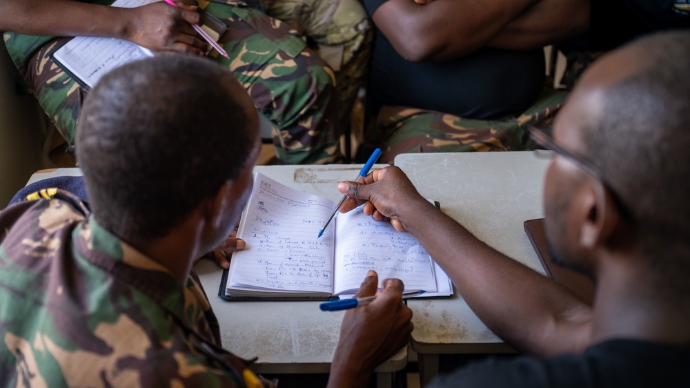 SOCAF Civil Affairs Personnel Conduct a JCET in Tanzania