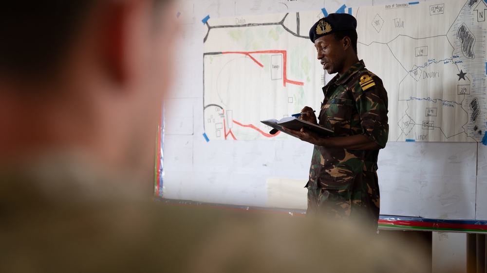 SOCAF Civil Affairs Personnel Conduct a JCET in Tanzania