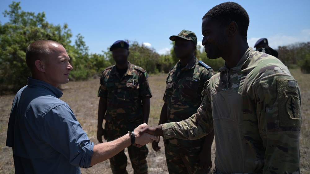 SOCAF Civil Affairs Personnel Conduct a JCET in Tanzania