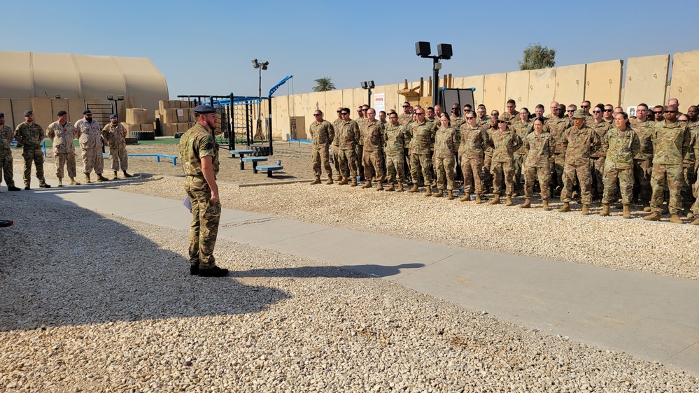 Remembrance Day Parade and Veterans Day Ceremony held in Iraq